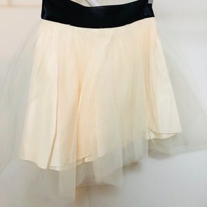 Free People Tulle Mini Skirt